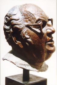 Ernst Strassacker 1998, Bronze, 33 cm