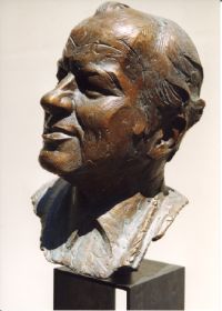 Werner Strassacker 1998, Bronze, 38 cm