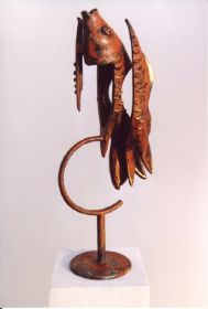 Fisch 2 2003, Bronze, 42 cm