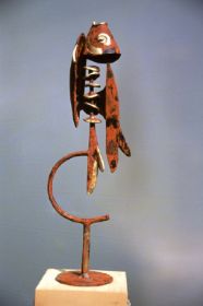 Fisch 1 2003, Bronze, 47 cm