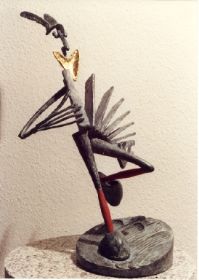 Volksmusi 1991, Bronze, 46 cm
